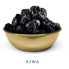 Original Ajwa Datteln 5KG - Karton aus AL-Medinah